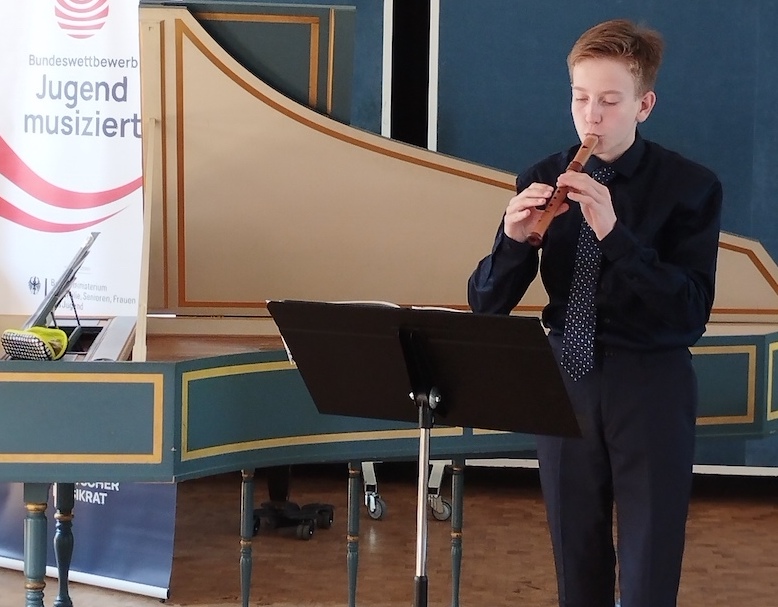 Konstantin Osterwald holt 3. Preis im Bundeswettbewerb „Jugend musiziert“