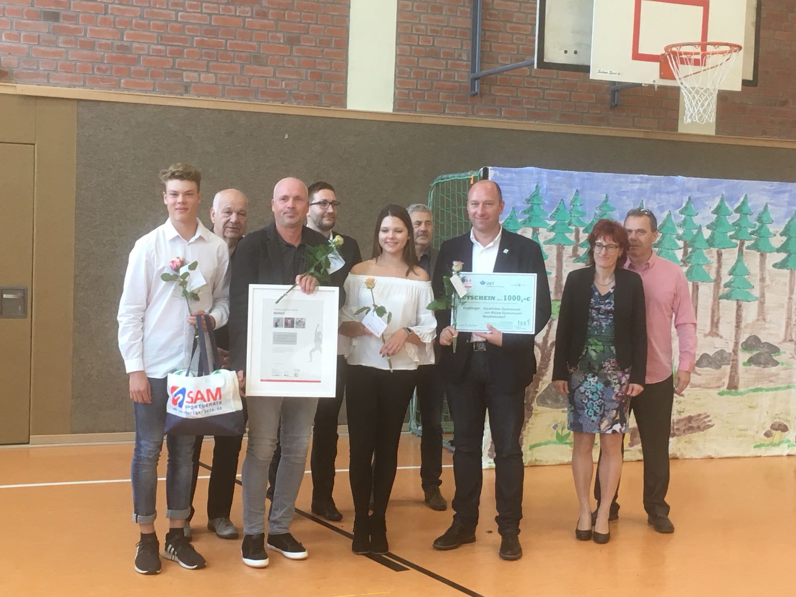 Sportlicher Erfolg- wir sind Bewegungsfreundliche Schule 2018